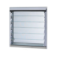 Aluminium Exterior White Automatic Internal shutter Aluminum Louvre Window Shutters Prices