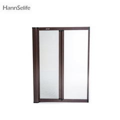 Hansi aluminium window frame with roller mosquito insect screen on China WDMA