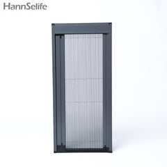 Hansi high quality security accordion insect trackless screen door for the old and the children on China WDMA