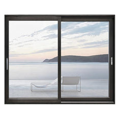 WDMA frameless noiseless interior patio exterior glass aluminum sliding door