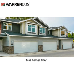 WDMA 9x20 Garage Door Modern Black Glass Garage Door 5 Panel Garage Door Insulation