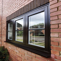 China WDMA Aluminium Alloy 3X4 Swing Out Casement Aluminum Inward Opening Casement Window