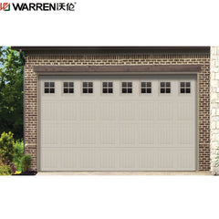 Warren 18x10 Fully Insulated Garage Doors Aluminum And Glass Garage Door Price Black Glass Garage Door