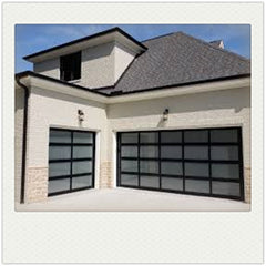 China WDMA Customized aluminum panel storm-proof garage door