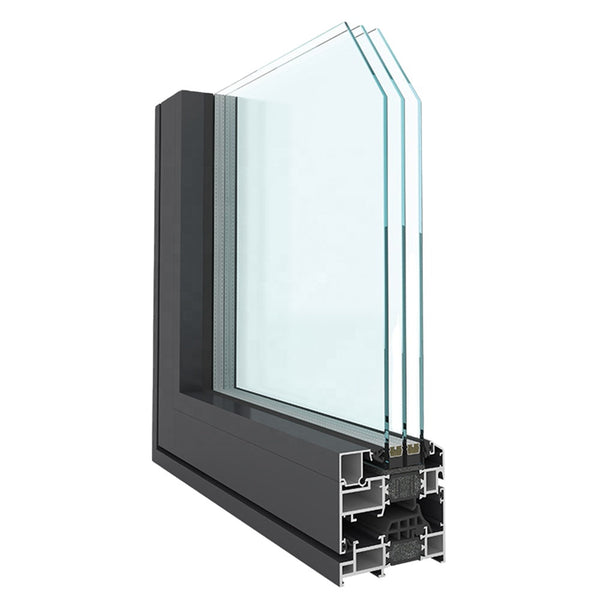 WDMA double glaze aluminium narrow frame sliding windows