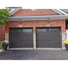 16x7 complete garage door with windows for sale in stock