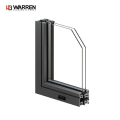 WDMA Powder Coated Aluminium Windows Aluminium Glass Window Tilt And Turn European Windows