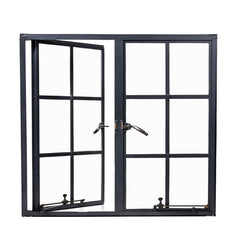 WDMA Internals Aluminum Frame Double Sliding Swing Patio Glass Door