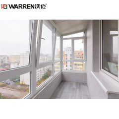 WDMA Powder Coated Aluminium Windows Aluminium Glass Window Tilt And Turn European Windows