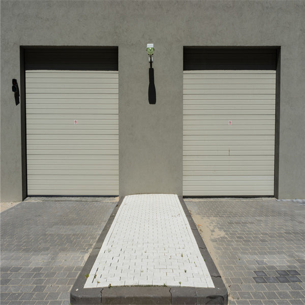 China WDMA automatic overhead garage door metal garage door