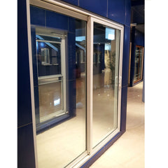 WDMA Customized High Quality Soundproof Huge Tempered Glass Sliding UPVC Windows Used For Hotel