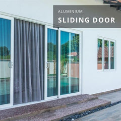 Heavy Duty Aluminum Air Tight Glass Sliding Door Large Lift Sliding Door on China WDMA