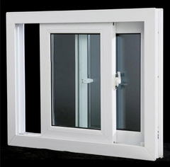 WDMA Panama Hurricane Impact Double Glass PVC Windows Customized Designs Vinyl Sliding Windows