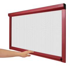 Hennesa Easy Install Customized Retractable Insect Screen /Aluminum Door Screen