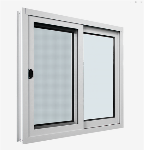 WDMA Grill Design Double Glazed Insulated And Storm Stand Alone Sliding Australian Standard Window