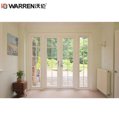 Warren 24x84 French Aluminium Half Glass White Interior Classic Door Pantry Doors