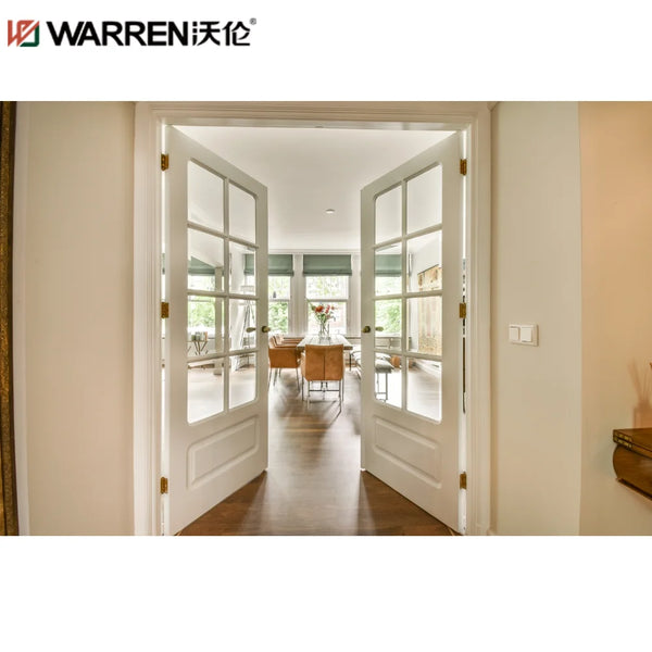 Warren 26 Inch Interior Door French 9 Lite Exterior Door French Doors Outswing Aluminum Patio Double