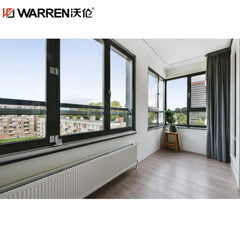 WDMA Small Aluminium Windows Aluminum Double Hung Windows Powder Coated Aluminum Windows