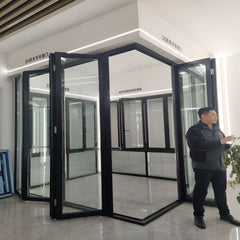 WDMA 4 panel sliding patio door Bifloding door Fold up door