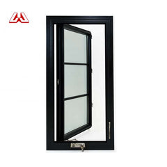 High Quality Aluminum Window Sales Broken Bridge Aluminum Horizontal Pivoting Casement Windows on China WDMA