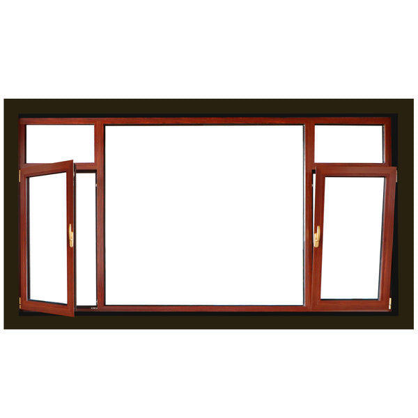 High energy efficient aluminum casement window tilt and turn windows