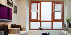 High quality brown aluminium window frames manufacturer on China WDMA