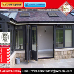 High quality lowes bi fold exterior patio doors smooth 30 inch bi fold doors uk on China WDMA