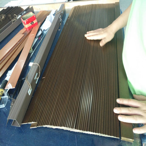 High quality professional wooden venetian blinds for sliding glass doors on China WDMA