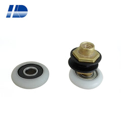 High quality well designed nylon shower cubicle door bottom rollers runners wheels on China WDMA