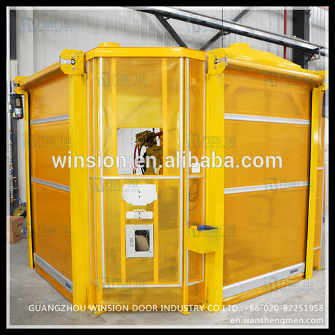 High quanlity roller doors fast speed Alibaba China pvc shutter on China WDMA