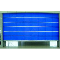 High speed roll up door insulated high speed shutter pvc door industrial door on China WDMA