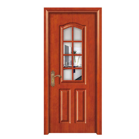 Hot Sell Brand Interior Decorative Aluminum Strip Wood Doors Aluminum French Interior Office Swing Doors on China WDMA