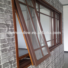 Hot selling product wooden window makers awning designs wood on China WDMA