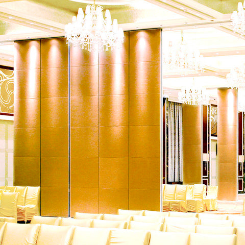 Hotel operable wall system decorative sliding door panel on China WDMA