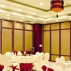 Indian hotel banquet hall sliding folding partition simple indian main door designs on China WDMA