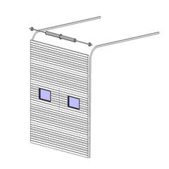 Industrial Vertical Lifting Door Sectional Sliding Door (HF-J537) on China WDMA on China WDMA