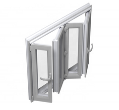 Insulated Aluminum Alloy Seamless Bifold Windows And Doors on China WDMA