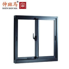 Japan Aluminum double glazed sliding plate glass door windows