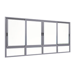 Latest Modern Office Sliding Glass Narrow Frame Metal Sliding Double Glazed Upvc Windows on China WDMA