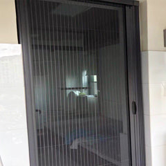 Latest decoration design germany flash sale frame decorative garage sliding screen door window screen