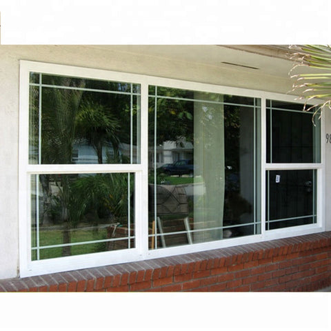 Low price pvc sliding windows/UPVC sliding windows with grill design/window and door on China WDMA