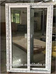 Modern house pvc/upvc hurricane impact sliding door american patio door on China WDMA