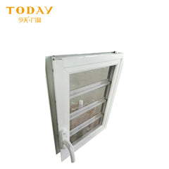 Morden design exterior glass louver door on China WDMA