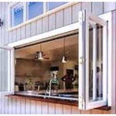 Multi panels locking systems double glazed Australia design aluminum folding / Bi Fold window on China WDMA