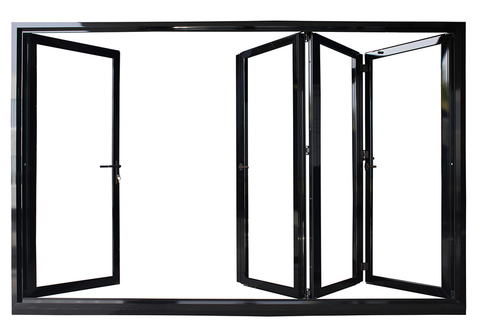 NAFS 2011 American standard Aluminum Glass Door/Folding Door System with Accordion Fly Screen on China WDMA