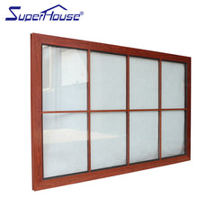 NOA impact resistant solid aluminium windows Florida hurricane proof windows on China WDMA