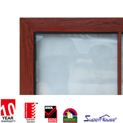 NOA impact resistant solid aluminium windows Florida hurricane proof windows on China WDMA