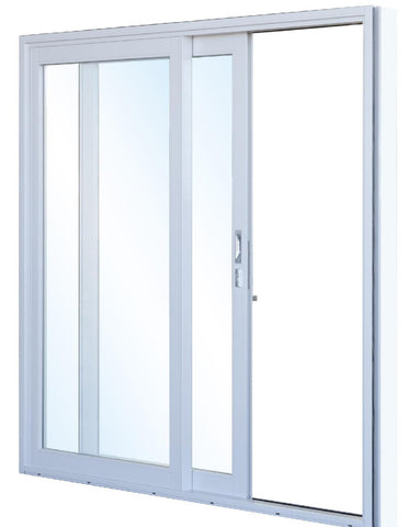 New design double glazed slide aluminium frame sliding frosted glass window with mosquito net on China WDMA