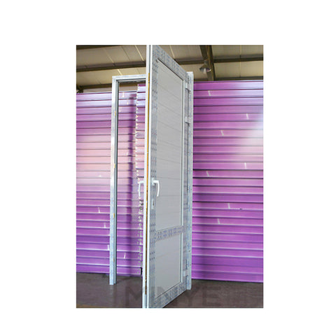 New design flush PVC door UPVC door panel design entry door on China WDMA