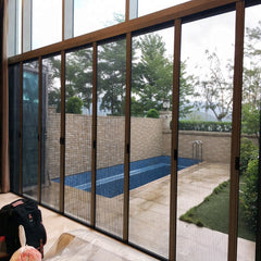 New product Factory customization door window frame electric insect screen door and window on China WDMA